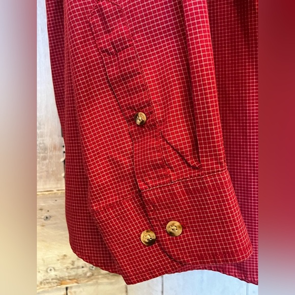 Ohio State Buckeyes Men’s Embroidered Button Down Plaid Long Sleeve Shirt  XL - Picture 7 of 12